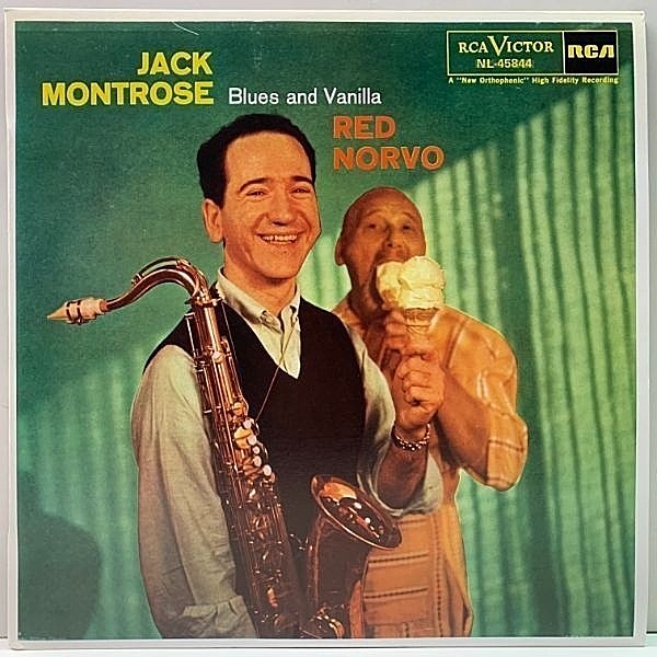 レコードメイン画像：MONO 美品!! JACK MONTROSE QUINTET w./RED NORVO Blues And Vanilla (RCA) '72年 Spainプレス Lp モノラル