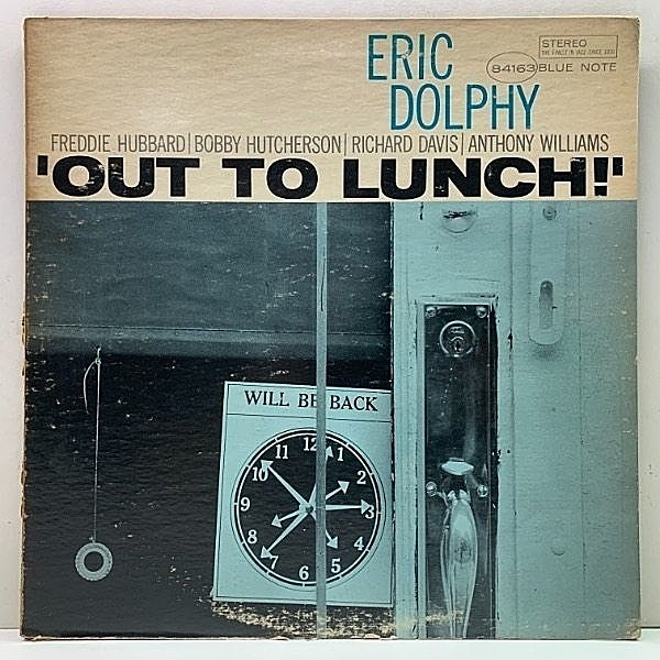 レコードメイン画像：良好盤!! ERIC DOLPHY Out To Lunch! (Blue Note BST 84163) w/ Freddie Hubbard, Bobby Hutcherson 米 60's LIBERTYプレス LP