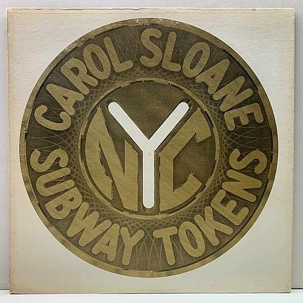 レコードメイン画像：極美盤!! 自主制作 USオリジナル CAROL SLOANE Subway Tokens (Moonbeam) キャロル・スローン 地元の小箱クラブでの傑作Live!