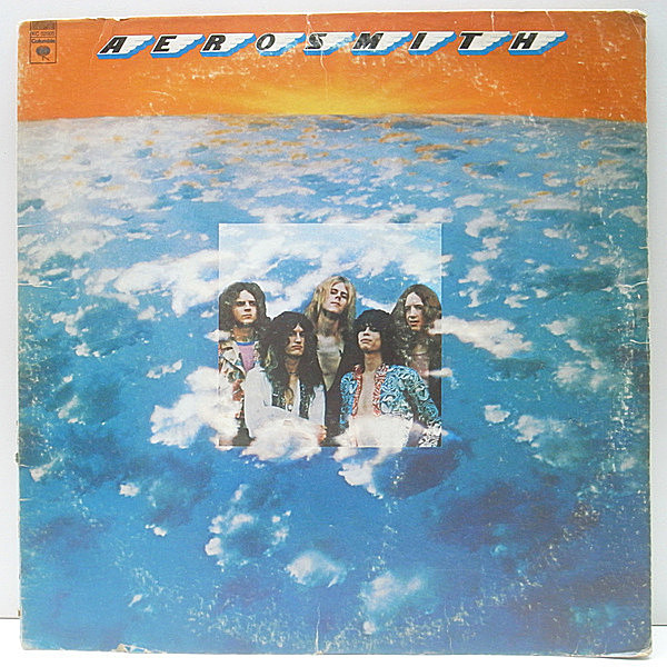 レコードメイン画像：入手難!! 完全 初版オンリー『DIG misprint』誤植仕様 USオリジナル AEROSMITH Same／1st 野獣生誕 ('73 Columbia) KC規格 初回盤 激レア