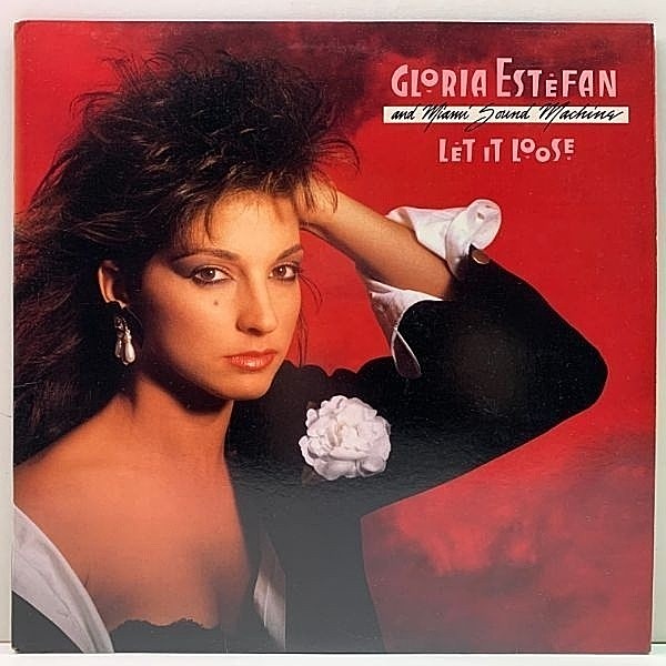 レコードメイン画像：良好品!! DMM刻印 USオリジナル GLORIA ESTEFAN And MIAMI SOUND MACHINE Let It Loose ('87 Epic) 全英1位 大ヒット・アルバム