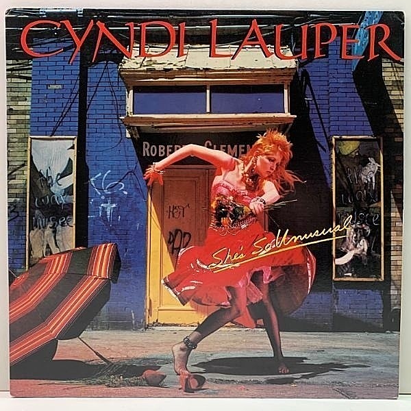 レコードメイン画像：美品 USオリジナル 初版 FR規格 CYNDI LAUPER She's So Unusual ('83 Portrait) シンディ・ローパー 記念すべき 1st アルバム LP