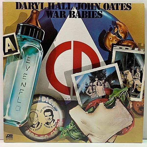 レコードメイン画像：美品 STERLING刻印 US初期プレス DARYL HALL & JOHN OATES War Babies ('74 Atlantic SD 18109) TODD RUNDGREN プロデュース