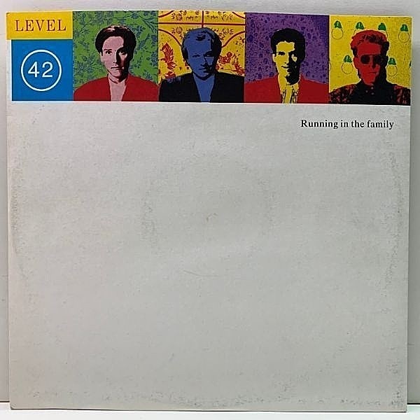 レコードメイン画像：美盤!! 蘭オリジナル 45RPM. LEVEL 42 Running In The Family ('87 Polydor) 12インチ Fusion, Funk, Synth-pop