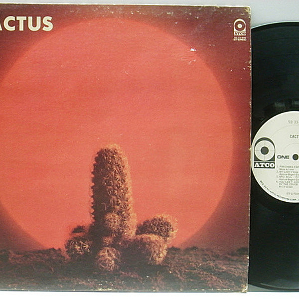 レコードメイン画像：白プロモ 美盤!! 初版BROADWAY USオリジナル CACTUS Same／1st ('70 ATCO SD 33-340) カクタス『ツェッペリンへのアメリカからの回答』名盤