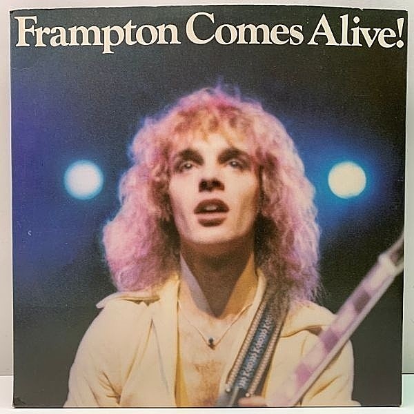 レコードメイン画像：美品 2枚組 UKオリジナル PETER FRAMPTON Frampton Comes Alive! ('76 A&M AMLM 63703) ピーター・フランプトン 英プレス 2LP
