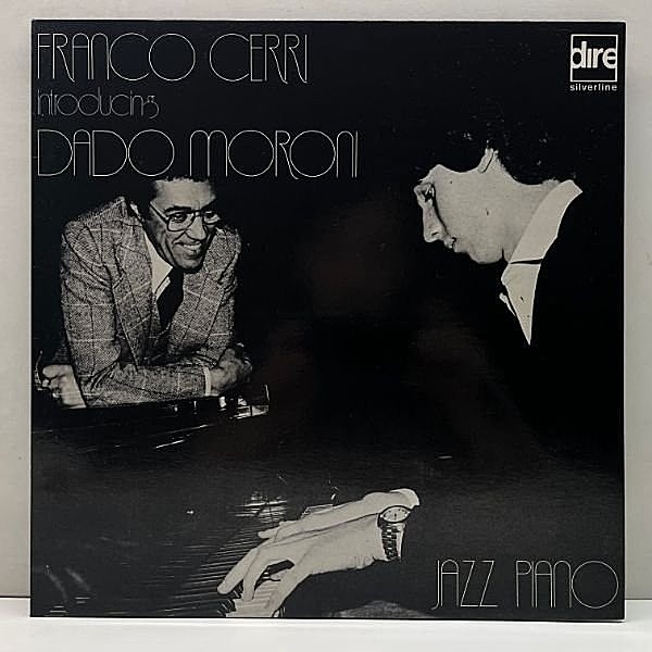 レコードメイン画像：極美品!! イタリア・オリジナル DADO MORONI Jazz Piano - Franco Cerri introducing Dado Moroni ('80 Dire) 伊 ITALY ピアノトリオ