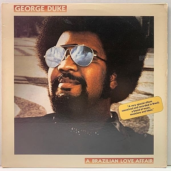 レコードメイン画像：良好!! USオリジナル GEORGE DUKE A Brazilian Love Affair ('80 Epic FE 36483) X-OVER 硬質なブラジリアン・フュージョン・クラシック