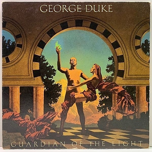 レコードメイン画像：【Reach Out, Shane, Give Me Your Love収録】USオリジナル GEORGE DUKE Guardian Of The Light ('83 Epic) ジョージ・デューク LP