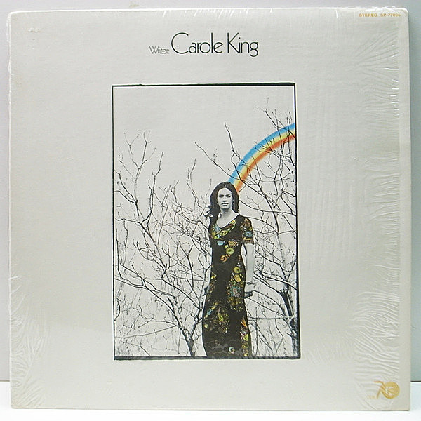 レコードメイン画像：シュリンク美品!! 初版 1マト 70表記ラベル USオリジナル CAROLE KING Writer ('70 Ode) ソロ 1st. デビュー JAMES TAYLOR, GERRY GOFFIN