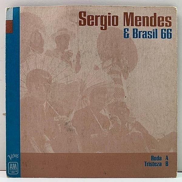 レコードメイン画像：独プロモ・オンリー 7インチ SERGIO MENDES & BRASIL '66 Roda / Tristeza (A&M) アルバム Look Around からの名曲をカップリング 45's