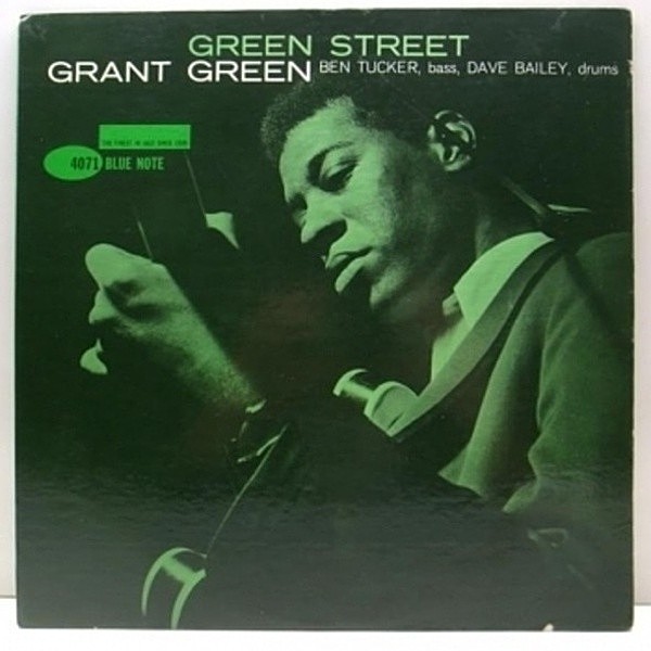 レコードメイン画像：Rare!!【両溝・完全オリジナル】MONO, NEWYORK, RVG, 耳 GRANT GREEN Green Street (Blue Note BLP 4071)