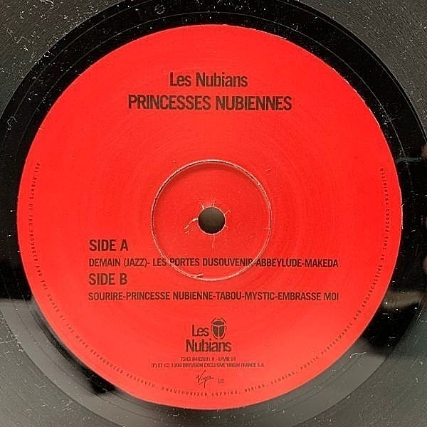 赤盤LP★Les Nubians / princesses nubiennes Les Nubians – Princesses Nubiennes – Cassette (Album), 1998