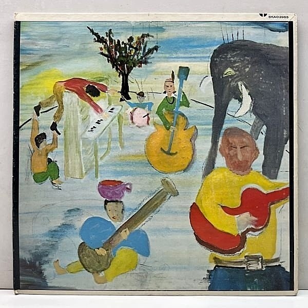 レコードメイン画像：Rare!!【初版 B.D.無し・SUBSIDARY無し】US 完全オリジナル THE BAND Music From Big Pink ('68 Capitol) 米 虹ラベ 1st デビュー作品