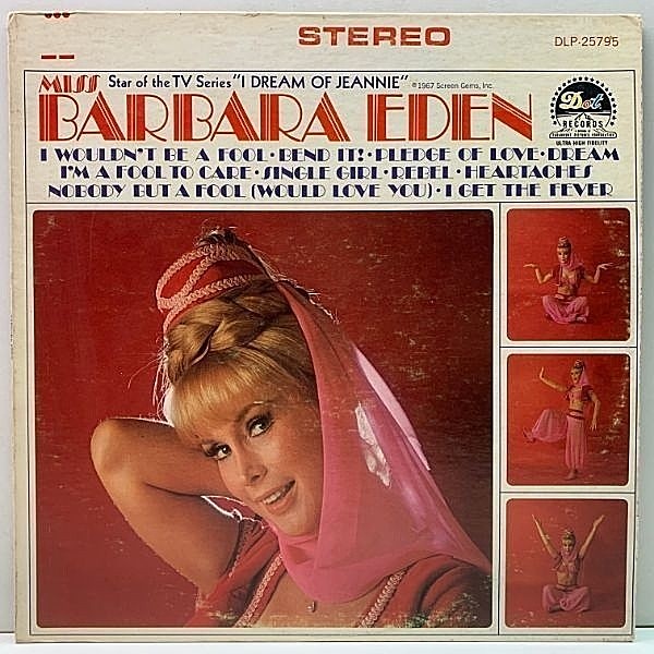 Barbara Eden Miss Barbara Eden Lp Dot Waxpend Records