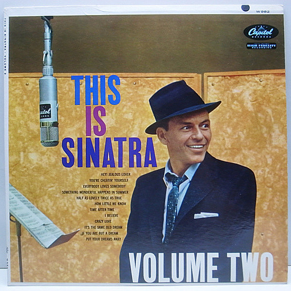 レコードメイン画像：MONO 美品 FRANK SINATRA This Is Sinatra Vol2 '58 Capitol 虹