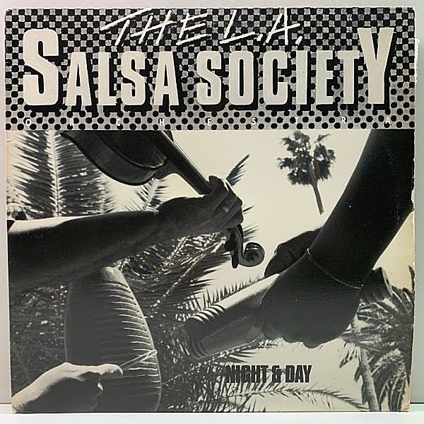レコードメイン画像：'90年 稀少アナログ L.A. SALSA SOCIETY Night & Day (Rampart Latino) スタンダードのカヴァーが特に秀逸な珠玉のサルサ～ラテン作品