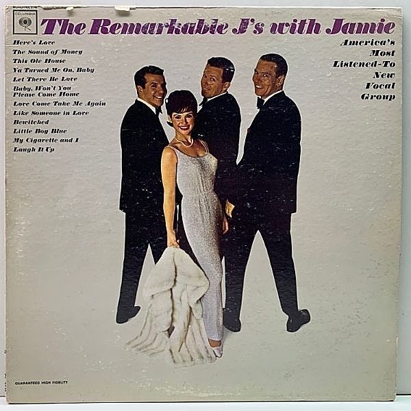 レコードメイン画像：良好盤!! MONO 初版 GUARANTEED US 完全オリジナル J'S WITH JAMIE The Remarkable (Columbia CL 2149) 米 モノラル 初回プレス LP