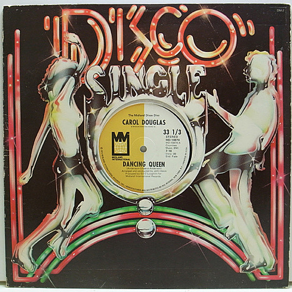 レコードメイン画像：【ABBA大名曲カバー】良盤!! 12インチ USオリジナル CAROL DOUGLAS Dancing Queen / In The Morning ('76 Midland International) 33RPM.