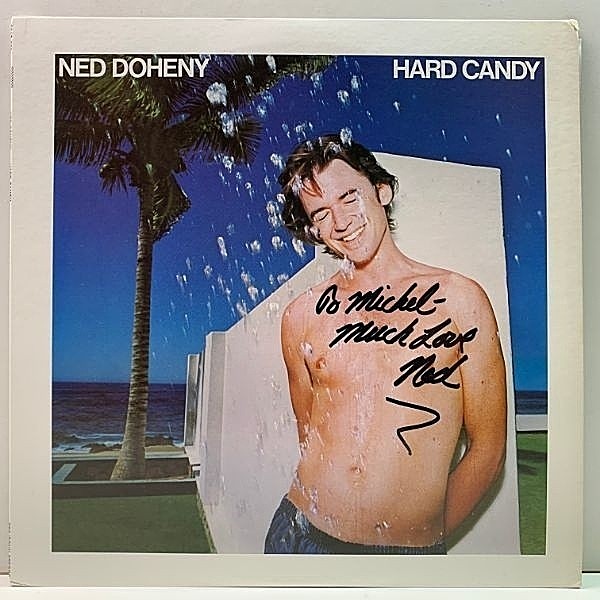 レコードメイン画像：極美盤!! Autograph 直筆サイン NED DOHENY Hard Candy ('77 CBS・Sony) ネッド・ドヒニー／ハード・キャンディ AOR, LIGHT MELLOW 大名盤