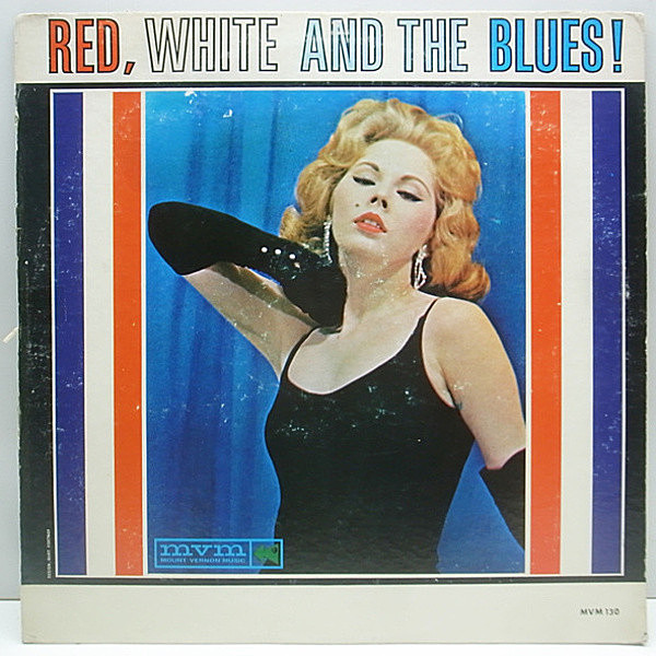 レコードメイン画像：MONO良盤!! BUCKY CRAWFORD Red White And The Blues マイナー盤