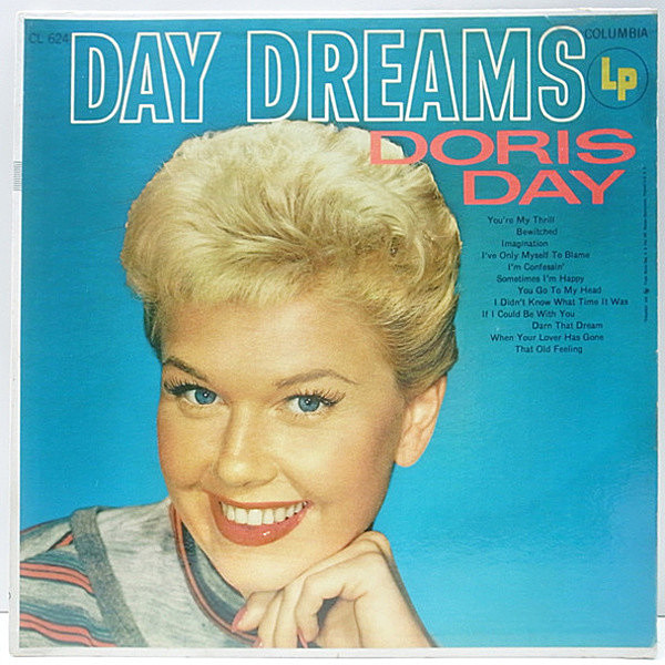レコードメイン画像：良盤!! 6eye MONO 深溝 DORIS DAY Day Dreams (Columbia CL 624) 若きドリス・デイの傑作集