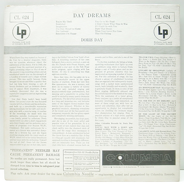 ☆ Doris Day – Day Dreams / オリジナル・レコード 41Ng7tAnCEL.jpg