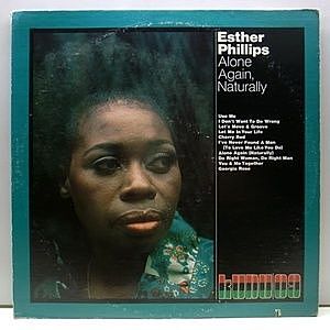 レコード画像：ESTHER PHILLIPS / Alone Again, Naturally