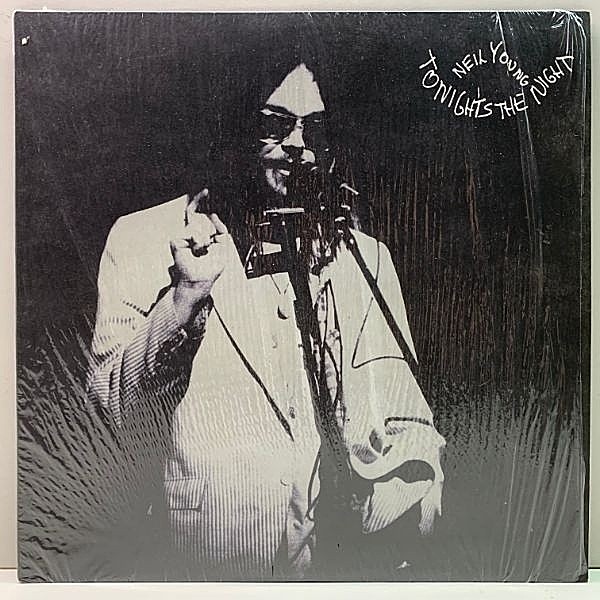 レコードメイン画像：【ざら紙・4つ折インサート・専用インナー】シュリンク良好!! NEIL YOUNG Tonight's The Night 今宵その夜 UK, Europe & US 共通リマスター