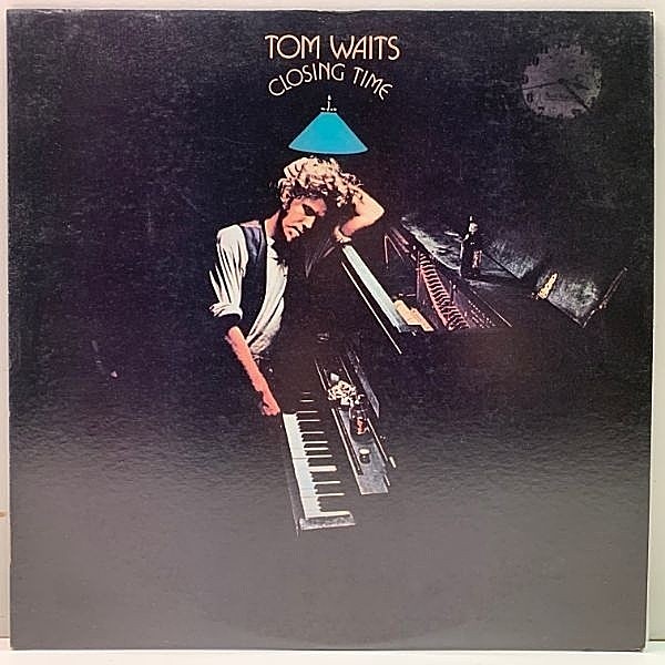 レコードメイン画像：レアな美品!! TOM WAITS Closing Time (Asylum) 1st デビュー・アルバム 最高傑作 トム・ウェイツ／クロージング・タイム JPNプレス Lp