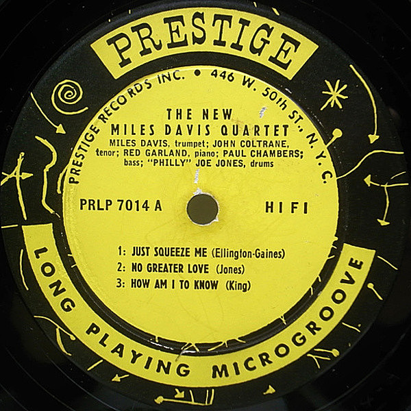 MILES DAVIS / Miles (LP) / Prestige | WAXPEND RECORDS