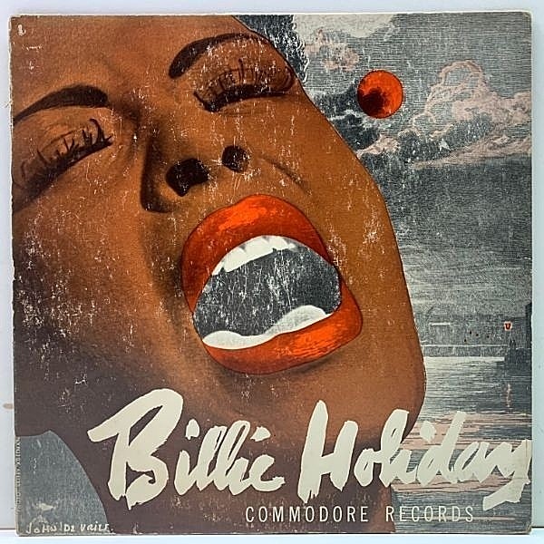 レコードメイン画像：入手難!! 10インチ USオリジナル MONO 深溝 BILLIE HOLIDAY Volume 1 (Commodore FL 20,005) ビリー・ホリデイ 最高傑作 LP
