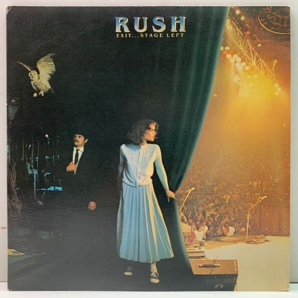 帯あり【レコード】 RUSH  / ラッシュ EXIT… Stage 神話大全 HARD ROCK】Rush ラッシュ / ExitStage Left 神話大全|中古