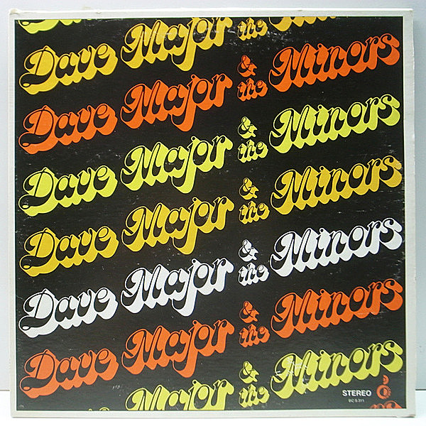 レコードメイン画像：【自主マイナーSoul Jazz Funk】USオリジナル DAVE MAJOR & THE MINORS Second Album ('72 BC) I Want You, Sunny ほか