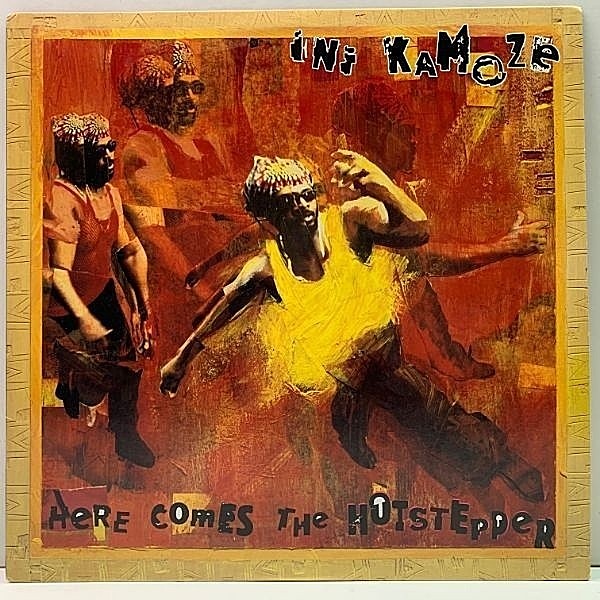 レコードメイン画像：BIG HIT『ラ～ララララ～♪』USオリジナル ジャケ付き INI KAMOZE Here Comes The Hotstepper ('94 Columbia) Salaam Remi仕事 全6Ver.