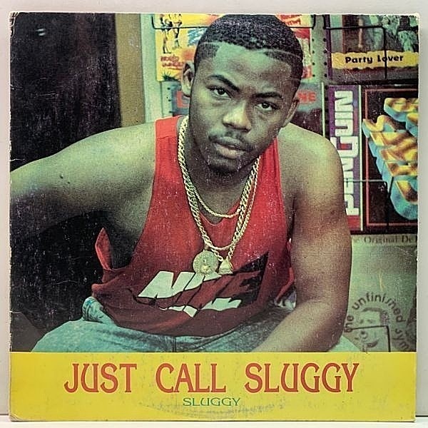 レコードメイン画像：'87年 JAオリジナル SLUGGY [RANKS] Just Call Sluggy 自身最大のヒット曲を含む全10曲！初期DANCEHALL - ROOTS - LOVERS まで多彩な好盤！