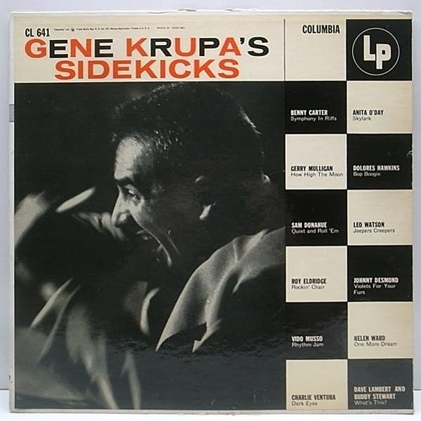 レコードメイン画像：Helen Ward, Dolores Hawkins 他 USオリジ GENE KRUPA Sidekicks