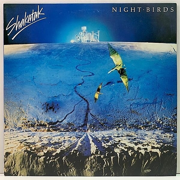 レコードメイン画像：良好!! SHAKATAK Night Birds ('82 Polydor) アーバンジャズ～ライトメロウ～シティポップ好きもマスト！JPNオリジナル 解説付き LP