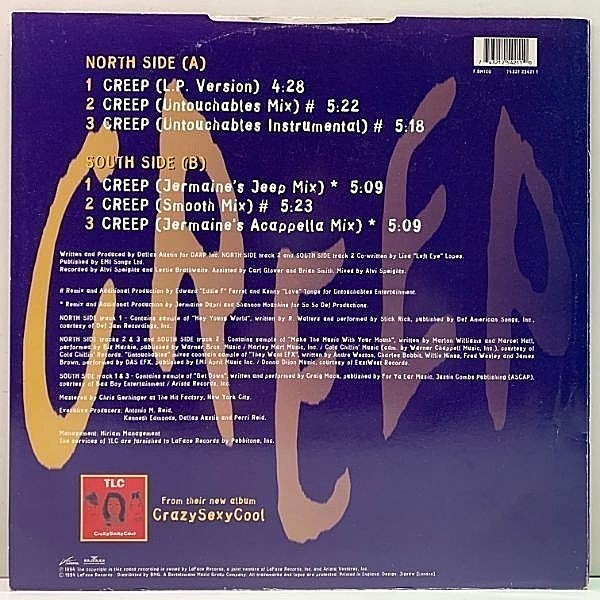 TLC / Creep (12) / Arista | WAXPEND RECORDS