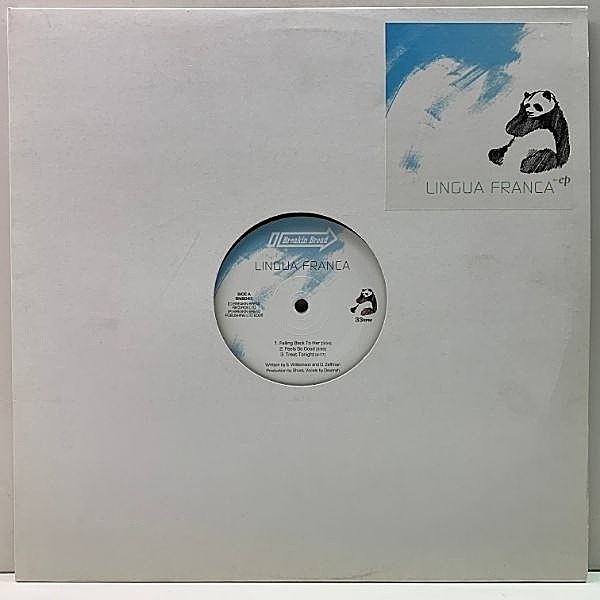 レコードメイン画像：【Soulful Lady Funk】UK盤オンリー 12'' デビュー盤 LINGUA FRANCA The EP (Breakin' Bread) Feels So Good, Falling Back To Her