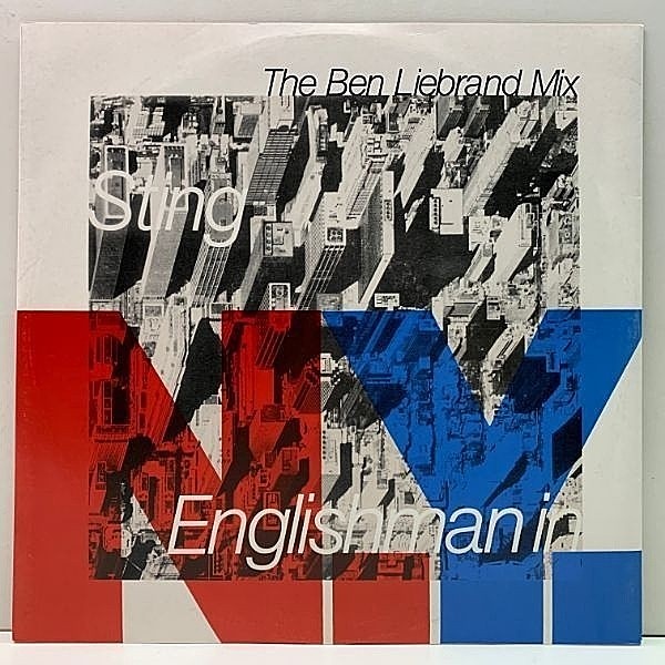 レコードメイン画像：45回転 '90年 UKオリジナル STING Englishman In New York (The Ben Liebrand Mix) スティング屈指の人気曲のグラウンドビート仕上げ！
