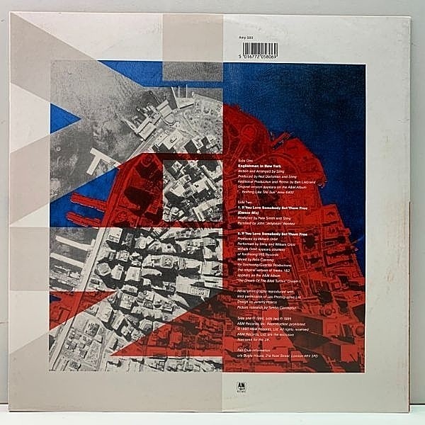 Sting – Englishman In New York (The Ben Liebrand Mix) – CD