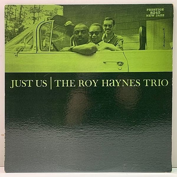 レコードメイン画像：良好!! オリジナル NJ, Purple MONO RVG刻印 ROY HAYNES TRIO Just Us (New Jazz 8245) コーティング仕様 w./Richard Wyands ピアノトリオ