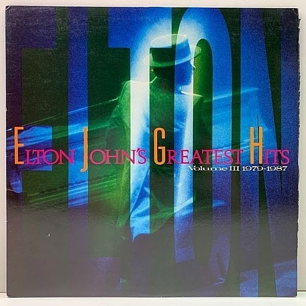 レコードメイン画像：【米国オンリー日本未発売LP】良好!! USオリジナル ELTON JOHN Elton John's Greatest Hits Volume III ('87 MCA) エルトン・ジョン