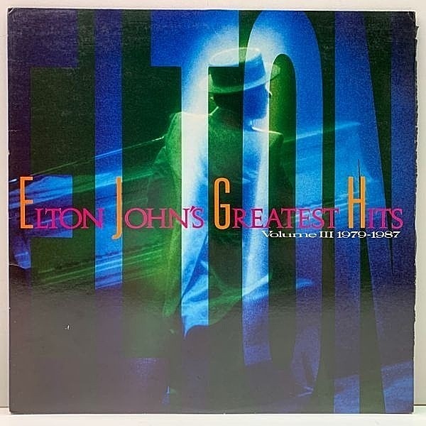 レコードメイン画像：【米国オンリー日本未発売LP】良好!! USオリジナル ELTON JOHN Elton John's Greatest Hits Volume III ('87 MCA) エルトン・ジョン