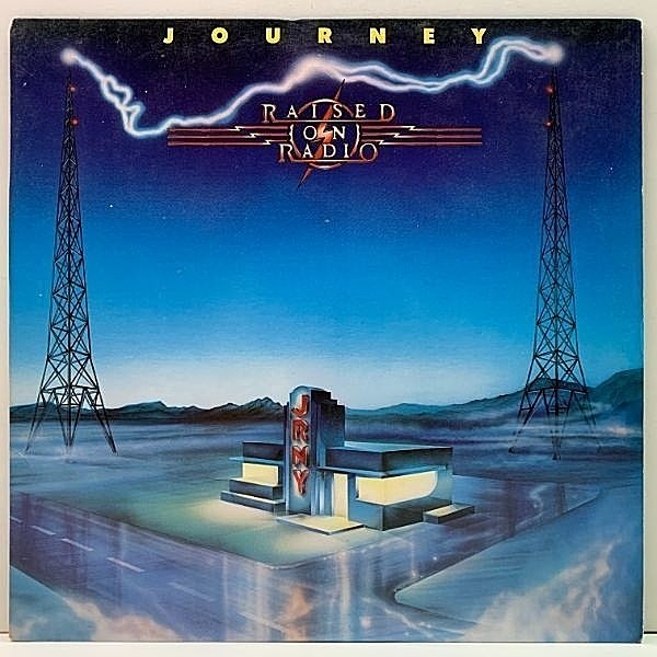 レコードメイン画像：美盤!! 高音質 RL刻印(Bob Ludwig)＋MASTERDISK刻印 USオリジナル JOURNEY Raised On Radio ('86b Columbia) ジャーニー 時を駆けて LP