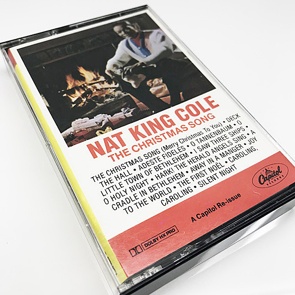 レコードメイン画像：CASSETTE TAPE／カセットテープ NAT KING COLE The Christmas Song (Capitol 4MX-1967) ナット・キング・コール／クリスマス・ソング "Silent Night" ほか