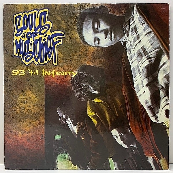 レコードメイン画像：レア!! ジャケ付き UKオリジナル SOULS OF MISCHIEF 93 'Til Infinity (Jive) 1st アルバム DEL THE FUNKY HOMOSAPIEN, CASUAL