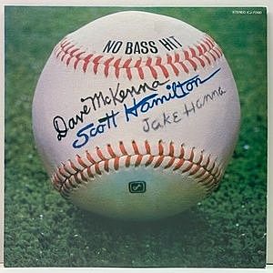 レコード画像：DAVE McKENNA / SCOTT HAMILTON / JAKE HANNA / No Bass Hit