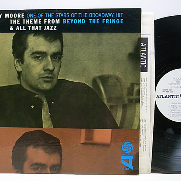 レコードメイン画像：ほぼ美品!! MONO プロモ DUDLEY MOORE TRIO Theme from Beyond